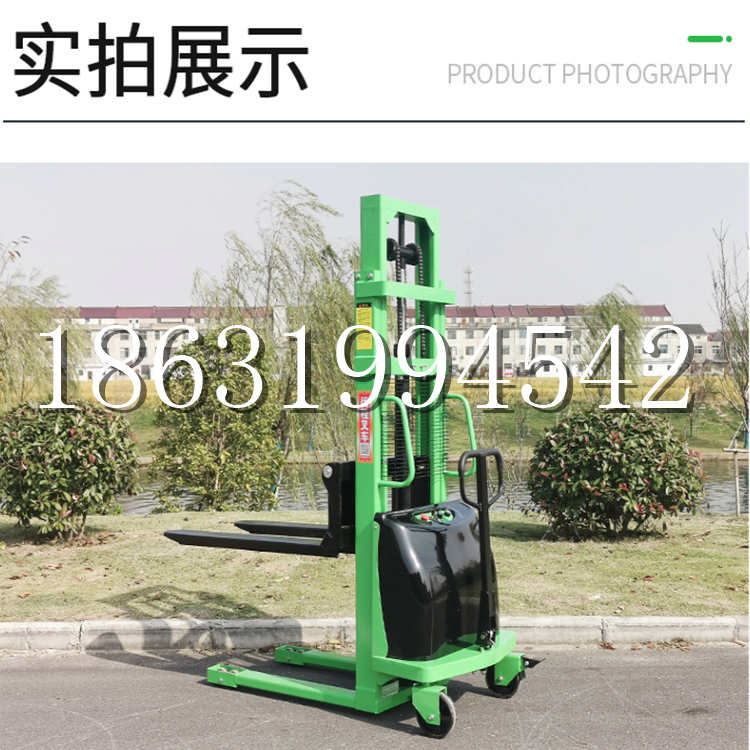 云州区电动叉车堆高车液压铲车电瓶1吨2吨站驾步行式小型全自动叉车